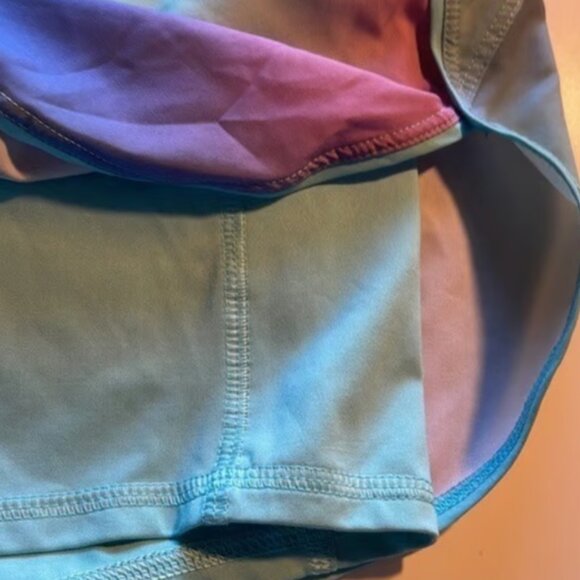 Avia Tie Dye Slight Colors Running Shorts Size XXL EUC #M-365 - Picture 2 of 5